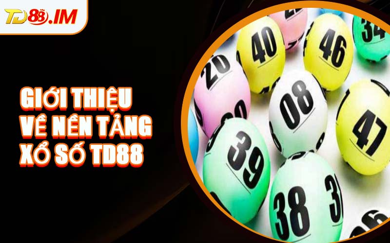 Giới Thiệu Về Nền Tảng Xổ Số TD88